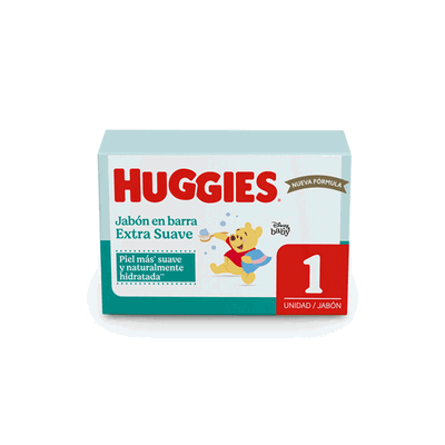 Jabon en Barra Huggies Extra suave x75gr 
