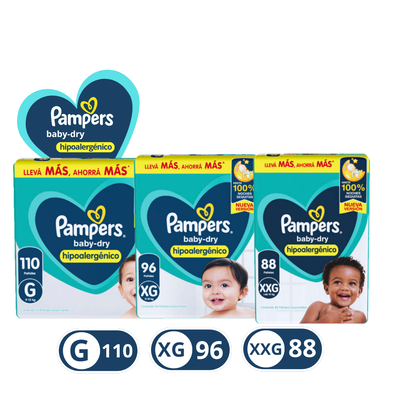 Pampers Baby-Dry pack ahorro