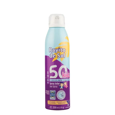 Protector Solar Rayito De Sol FPS 50 Aerosol x250ml