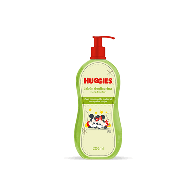 Jabon Liquidon Huggies Glicerina x200ml