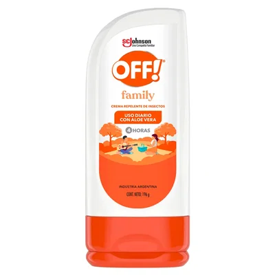 OFF Family Repelente Crema x196gr 