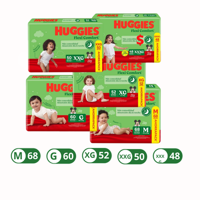 Huggies Flexi Comfort Hiper Pack