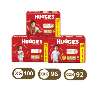 Huggies Natural Care Pack Ahorro 