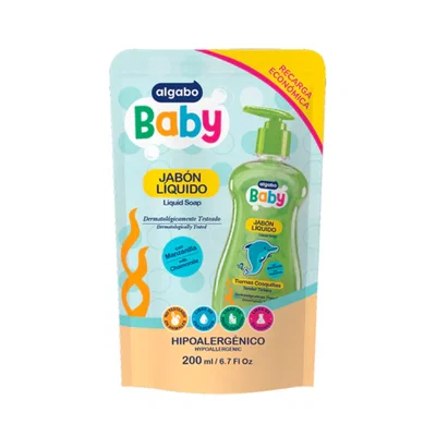 Jabon Líquido Baby Algabo x200ml Repuesto