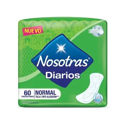 Protectores Diarios Nosotras Normal x60u