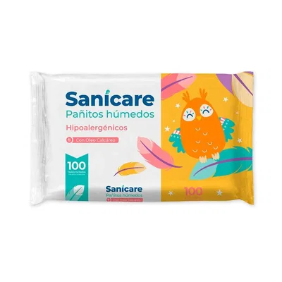 Toallitas Sanicare x100u.