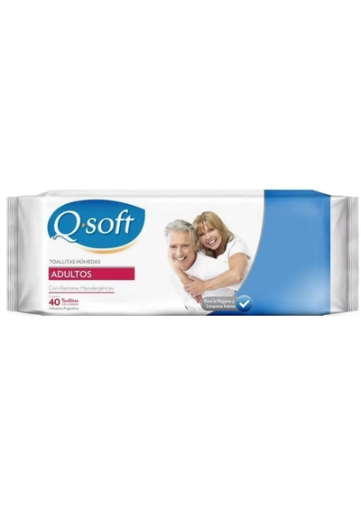 Toallitas Humedas Q Soft x40