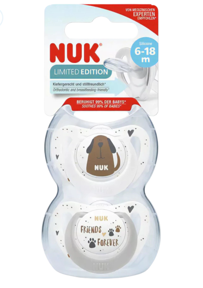 Nuk Chupetes x2 Edicion Limitada 6-18 meses