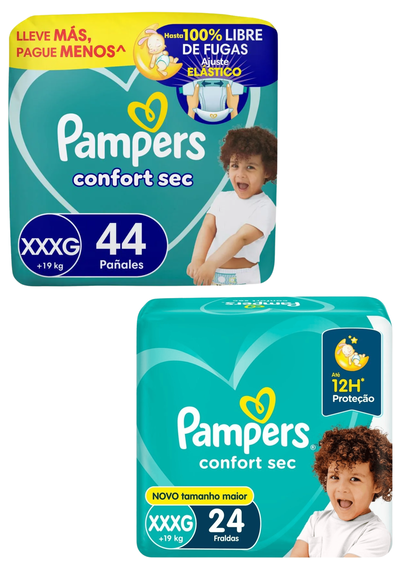 Pampers Confort sec XXXG