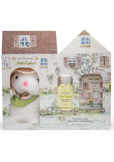 ESTUCHE REGALO LA VILLE COLONIA BEBÉ + CONEJO