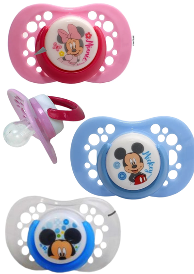 NATELLE Chupete Minnie Redondo C/Estuche +0/+3+/6m