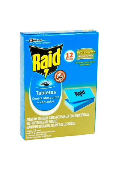 Raid Tabletas x24u.