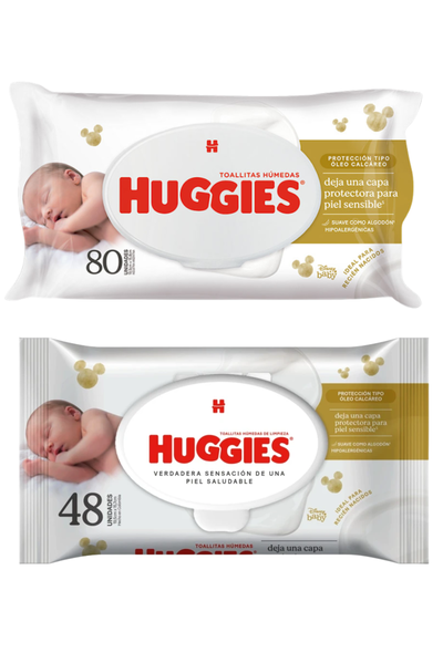 Toallitas Huggies RN Oleo Calcáreo