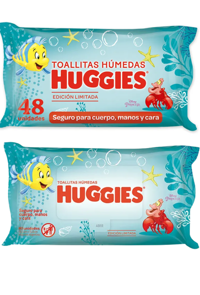 Toallitas Huggies Sirenita 4 en 1