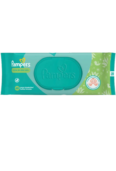 Toallitas Pampers Aloe vera x48u.