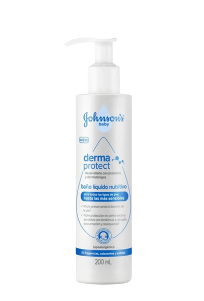 Baño Líquido Johnson Derma Protec x200ml