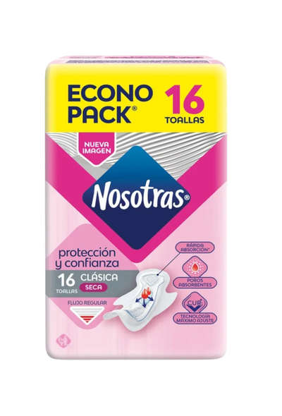 Taolliata Nosotras Clasicas Seca x16u.