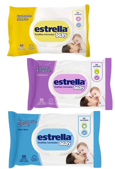 Toallitas Estrella x50u.