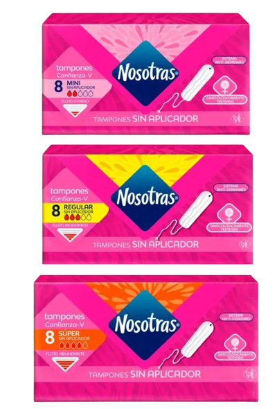 Tampones Nosotras X8u