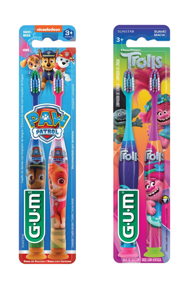 Cepillos GUM x2 Sin Luces