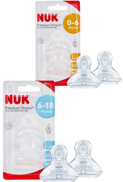 Tetinas NUK First Choise x2 