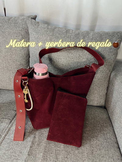 Matera Carrie Cherry + Yerbera de regalo