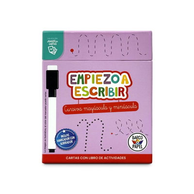 "Empiezo a escribir en cursiva"