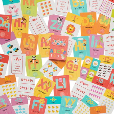 En Inglés "Alphabet and Numbers"