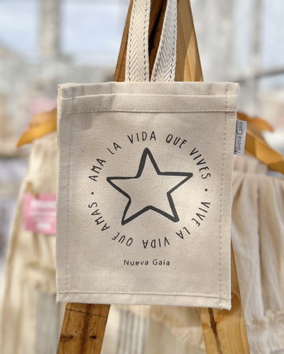 Bolsita para el auto - Ama la vida que vives - Natural