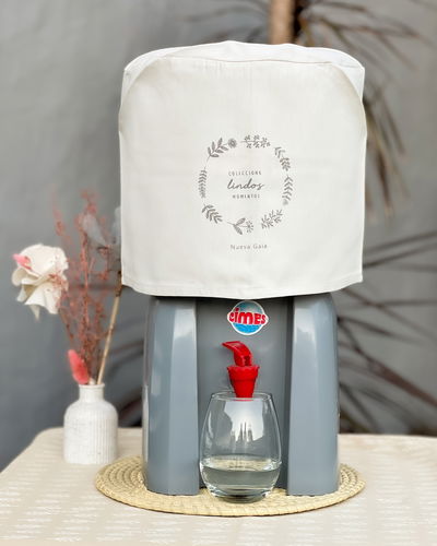 Funda para bidón 12 lts (colecciona lindos momentos - off white)