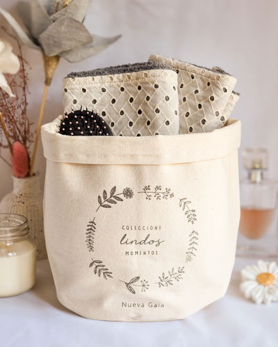 Organizador mediano (colecciona lindos momentos - natural)