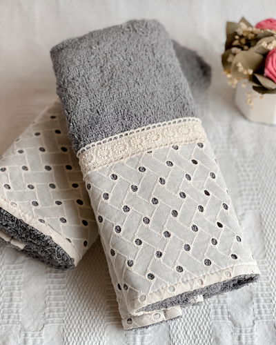 Toalla de mano (gris)