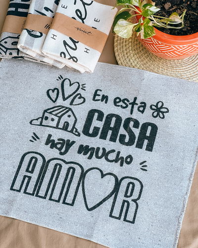 Paño de piso (en esta casa - gris)