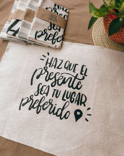 Paño de piso (haz que el presente - natural)