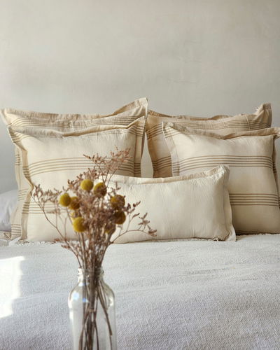 Set X2 Almohadones - 50X50 - Natural/Arena