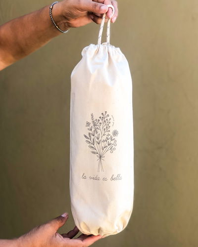 Guarda bolsas (la vida es bella - natural)