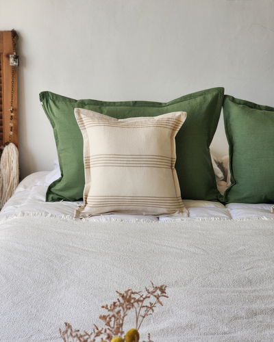 Set de Almohadones - Natural y canela