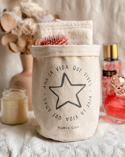 Organizador chico (ama la vida que vives - natural)