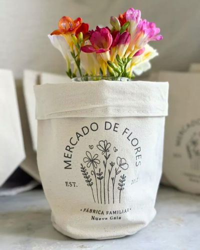 Organizador chico (mercado de flores - natural)