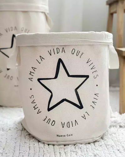 Organizador grande (ama la vida que vives - natural)