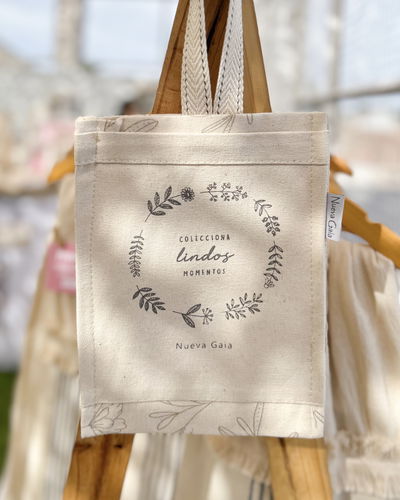 Bolsita para el auto - Colecciona lindos momentos - Natural