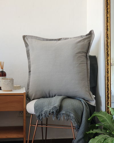 Set de Almohadones - Gris elefante