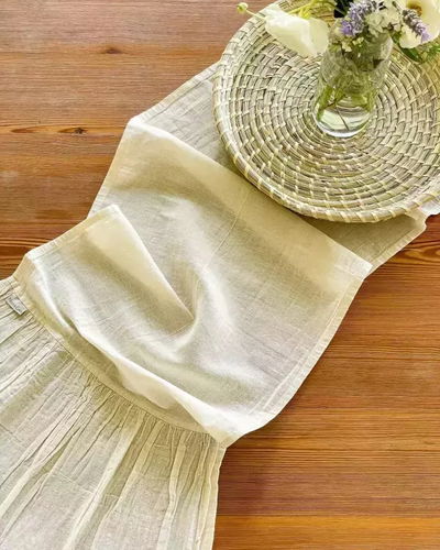 Camino de mesa Volado Simple - 200x40 - Natural