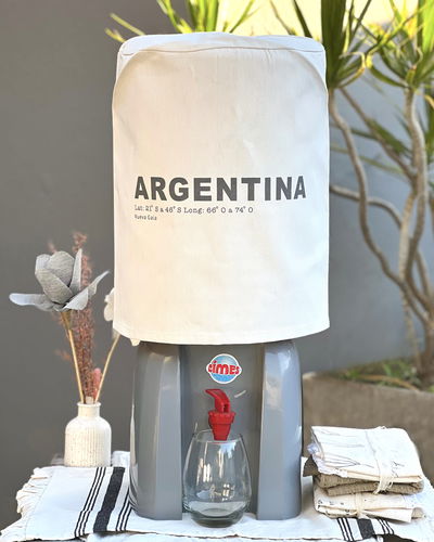 Funda para bidón 20 lts - Argentina - Off white