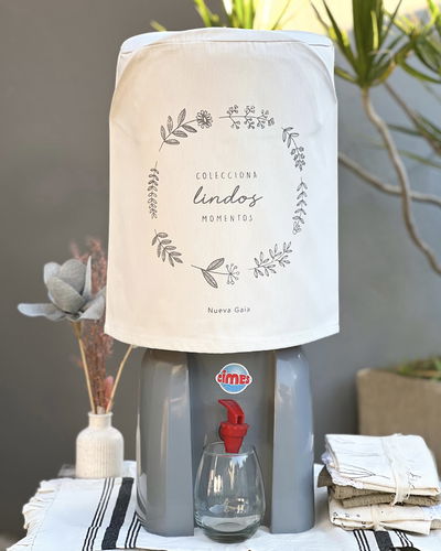 Funda para bidón 20 lts - Colecciona lindos momentos - Off white