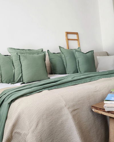 Set X2 Almohadones - 40X40 - Verde 