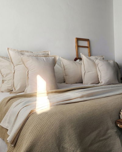 Set X2 Almohadones - 40X40 - Natural