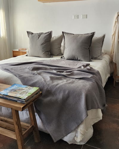 Set X2 Almohadones - 40X40 - Gris Elefante