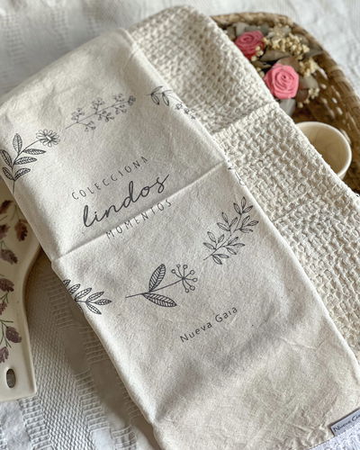 Set X2 Repasadores - Colecciona lindos momentos - Natural