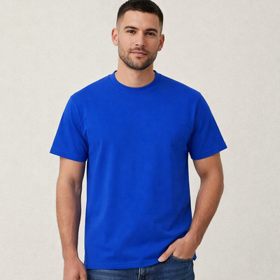 Remera Azul Francia Regular/Clásico Premium 24.1